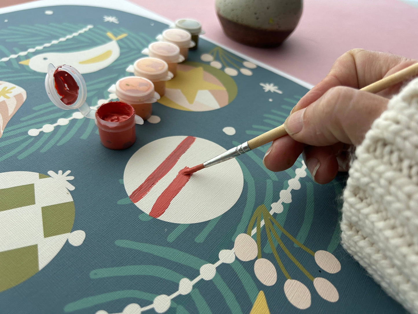 Oh Christmas Tree 12 x 18" Paint by Number Kit