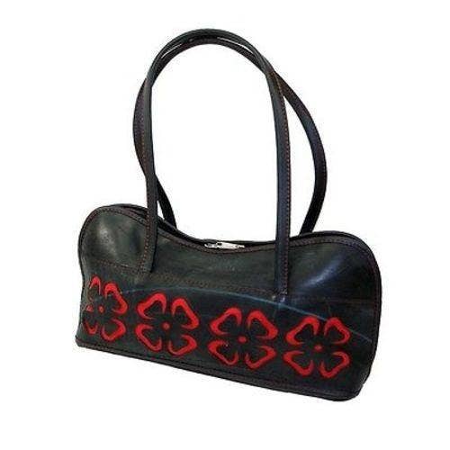 Cut Out Flower Tire Bag- Upcycled!