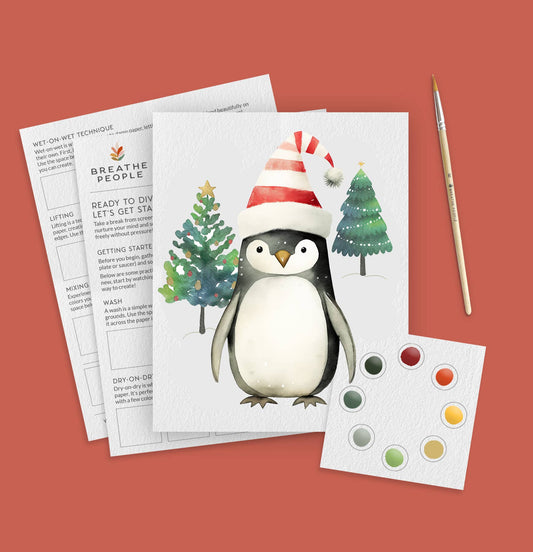 Kids Penguin Holiday