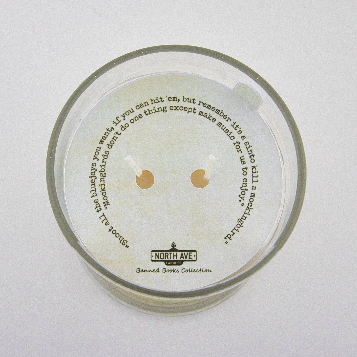 Banned Book Candle / To Kill a Mockingbird / bookstore gift