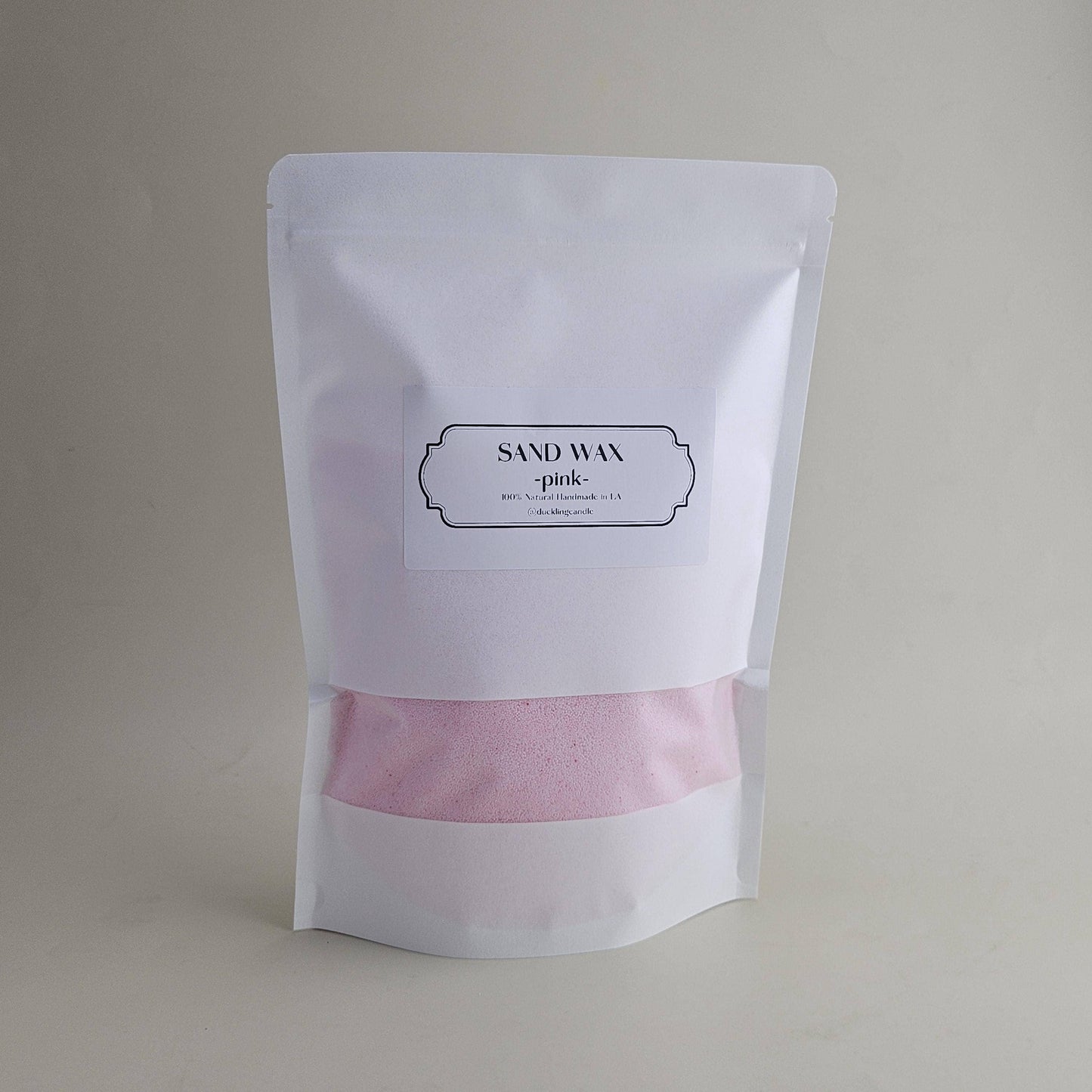 Sand Wax DIY Candle | 100% Natural Pearled candle kit
