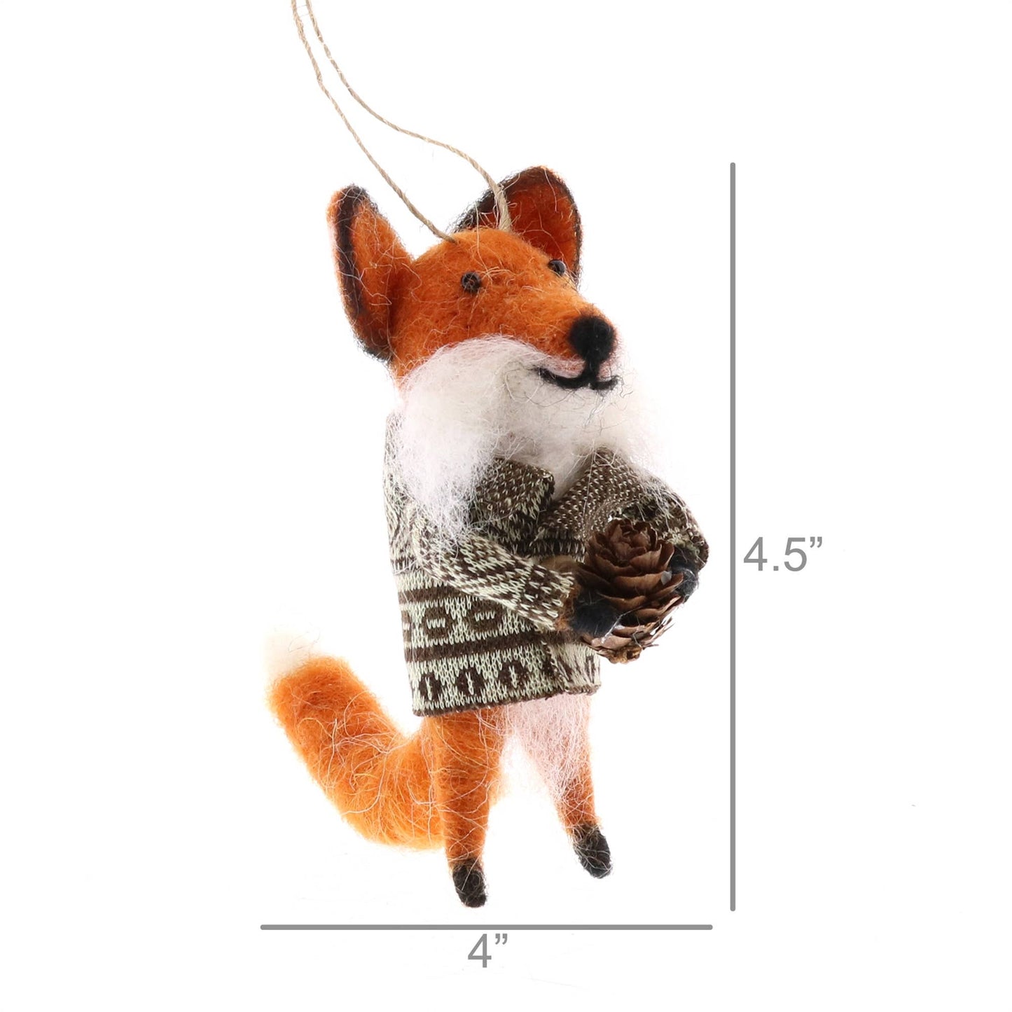 Felt Fox with Bundle