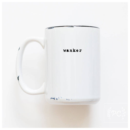 Wanker | ceramic mug