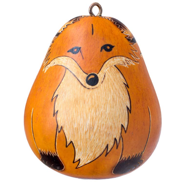 Fox Gourd Ornament - Natural Gift