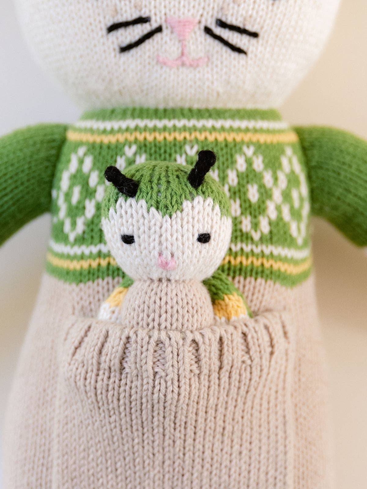 20" Barnaby the Bunny with 3" Mini Benson the Dragonfly