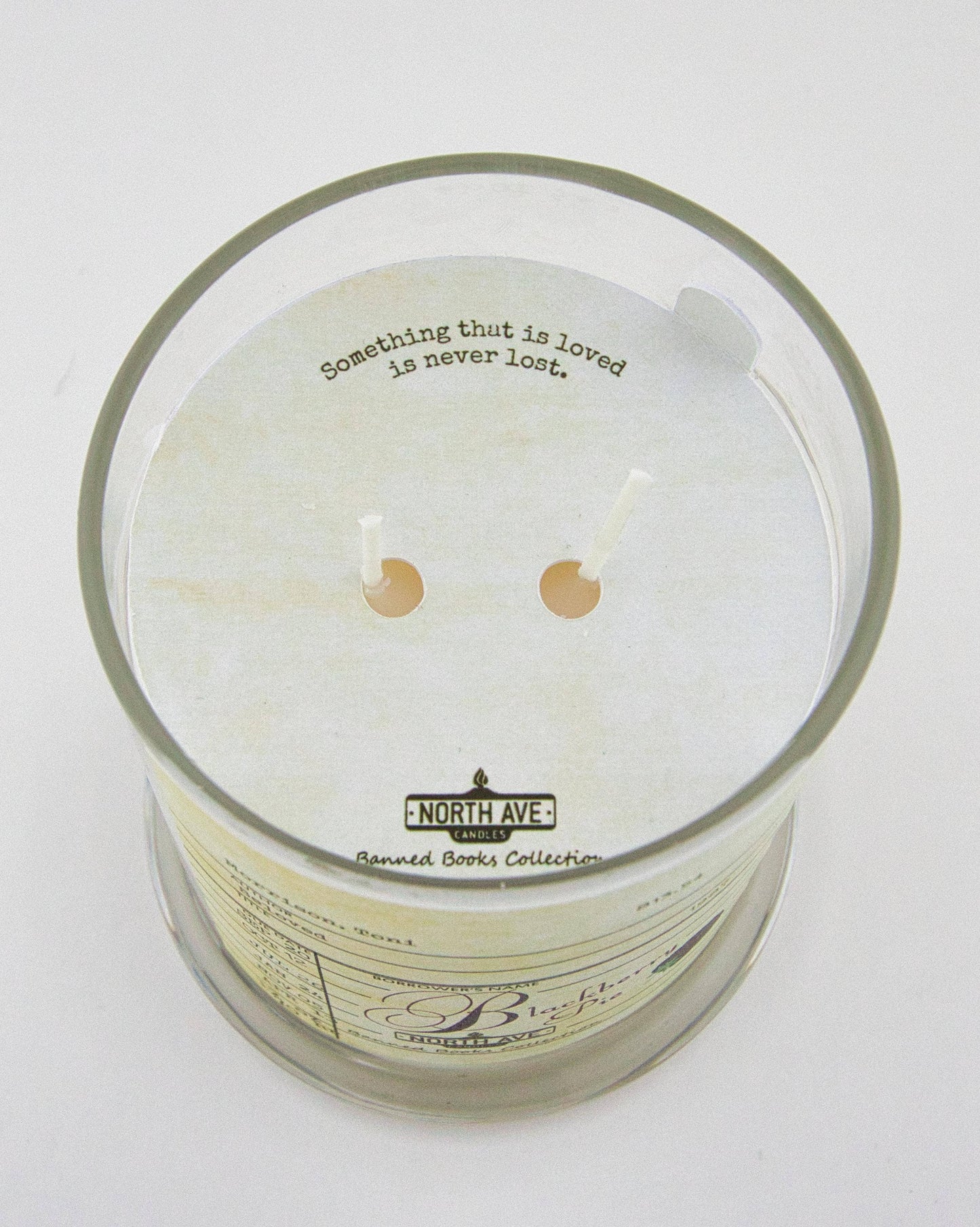 Banned Book Candle / Beloved / Toni Morrison / bookish gift