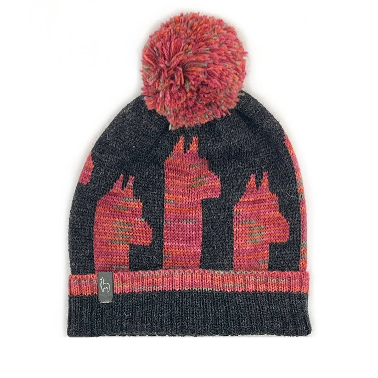 Kid's Alpaca Beanie Hat - Pacas - Rosey Paca