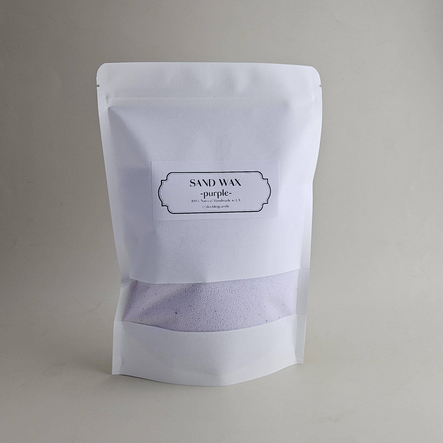 Sand Wax DIY Candle | 100% Natural Pearled candle kit