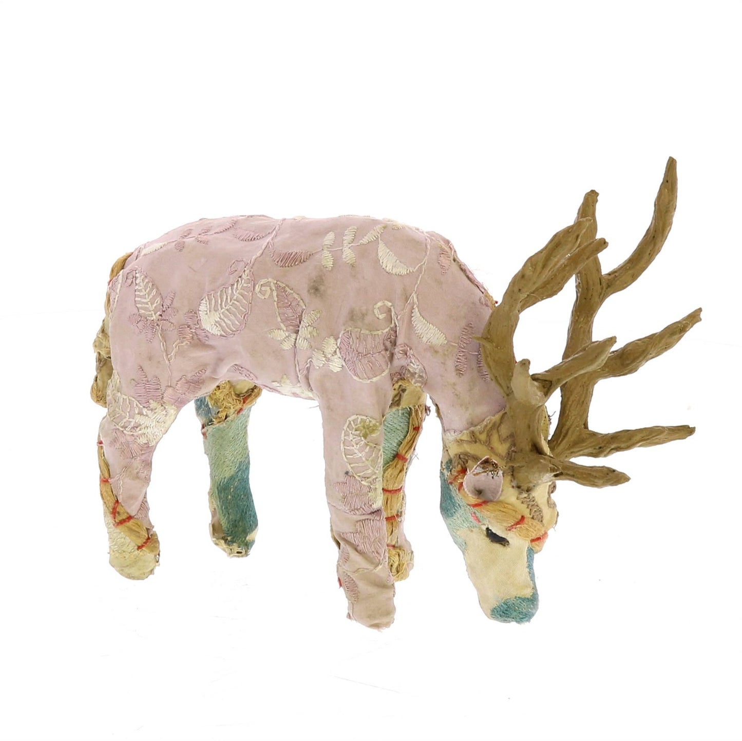 Bavarian Forest Stag Grazing - Petite - Beige