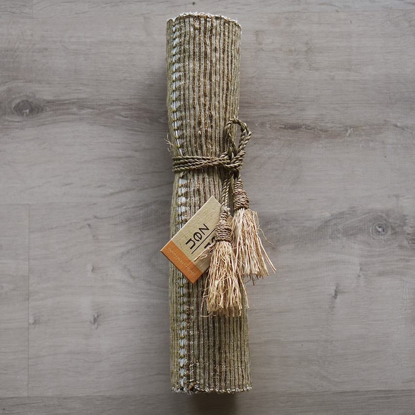 Vetiver Runner | Beige Stripes