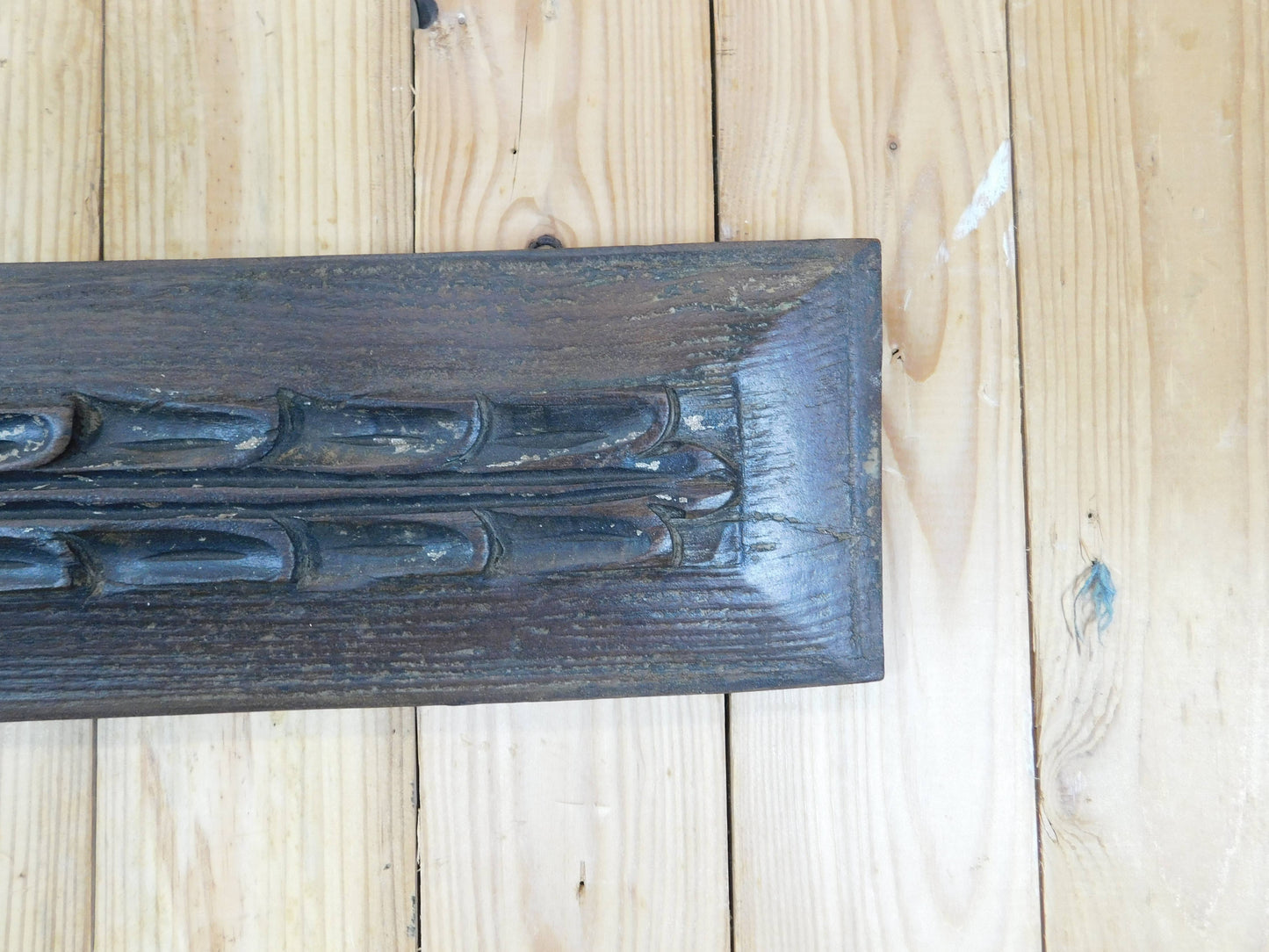 Antique Carved Door Panel-#27-CR-Original-Wood-Wall Decor