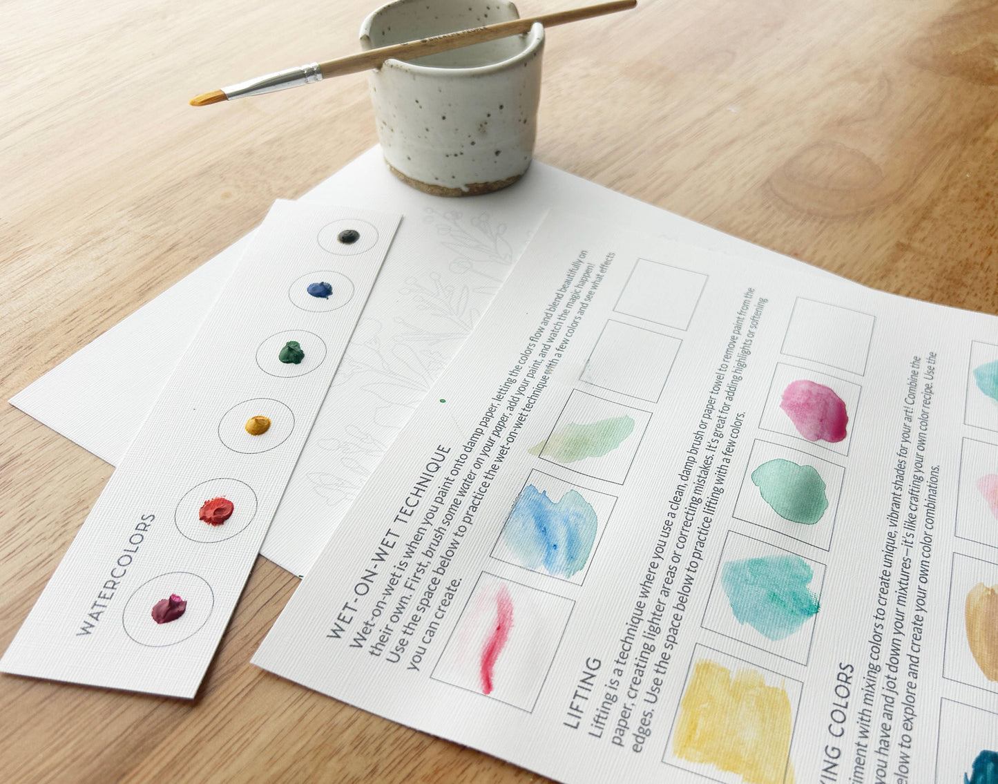 All-In-One Watercolor Kit - Mushroom Forest