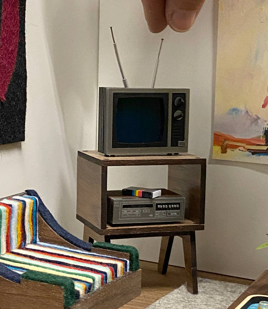 1:12 Scale Miniature Television