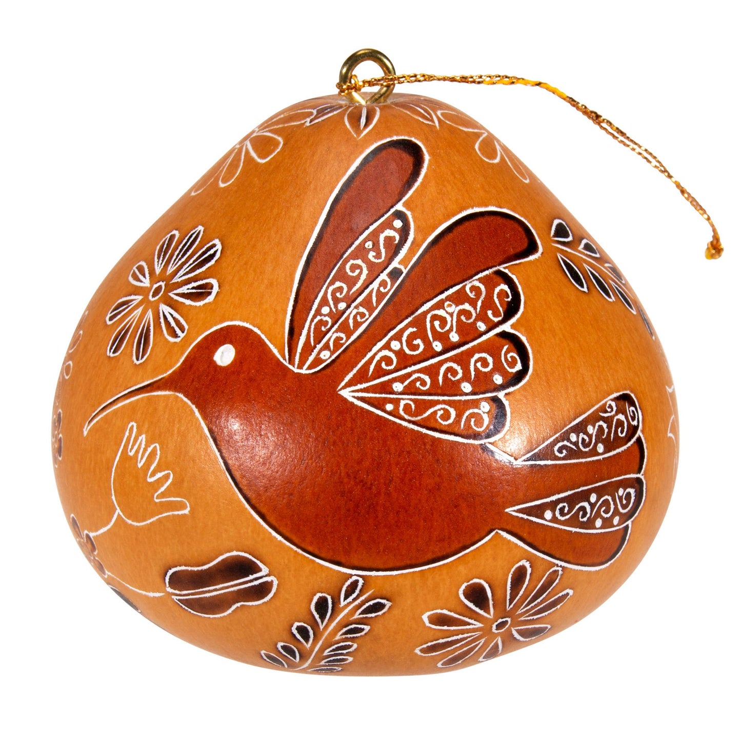 Hummingbird - Gourd Ornament - Hostess Gift
