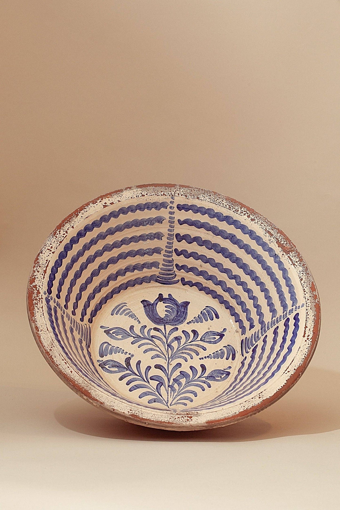 Blue lebrillos granaínos