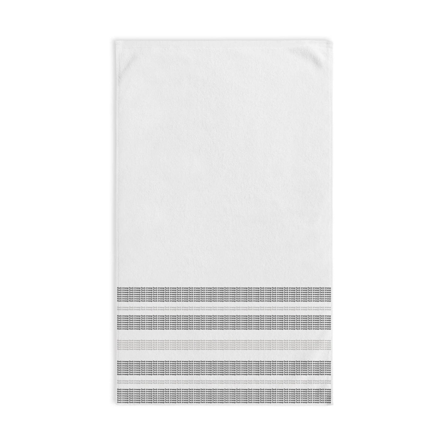 Minimalist Fuck Trump Hand Towel