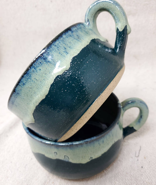 Soup Bowl in King Fisher Teal