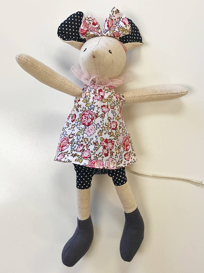 Small Floral Milly Mouse Doll