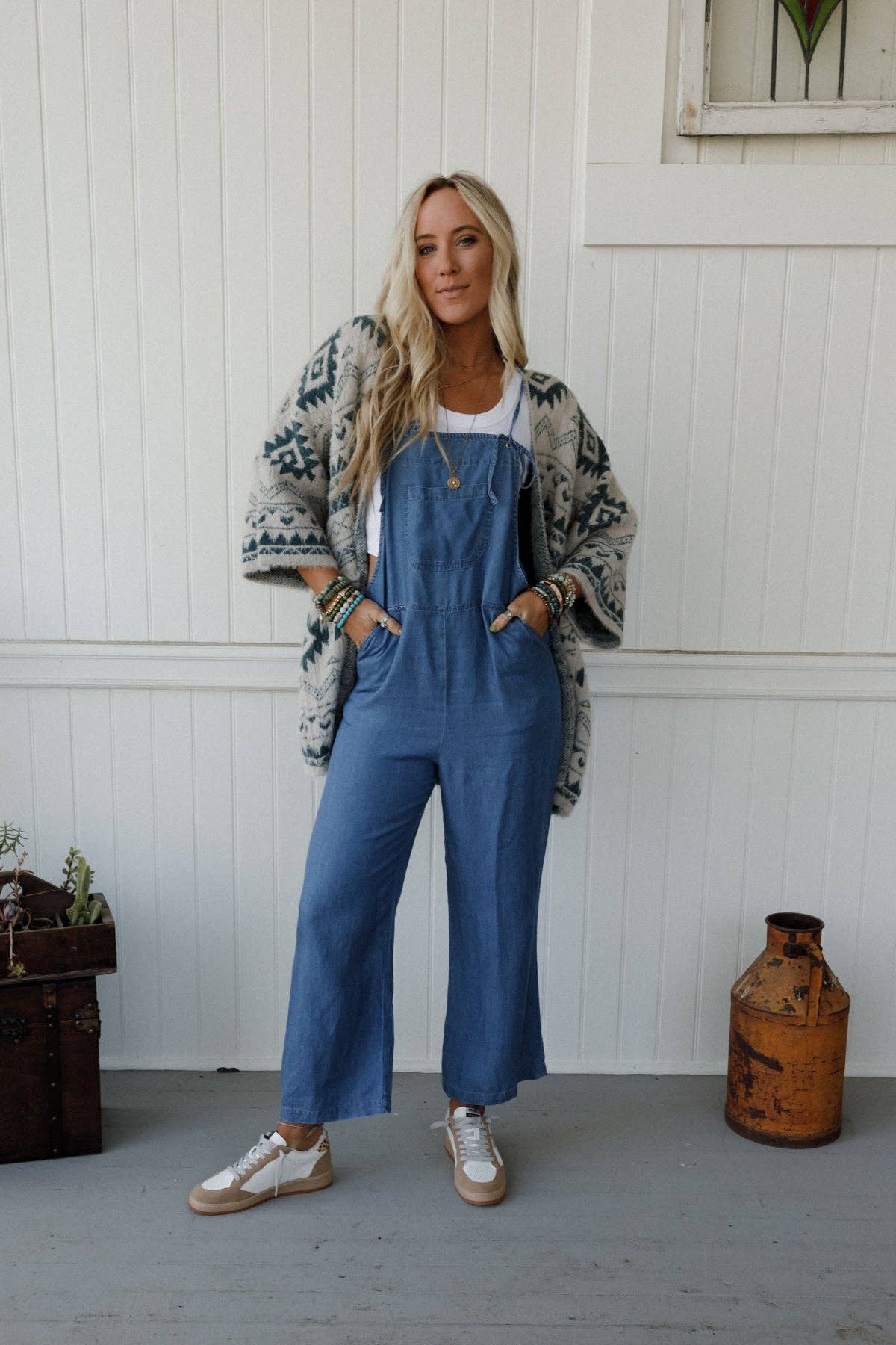 Wild Mesa Cardigan - Teal