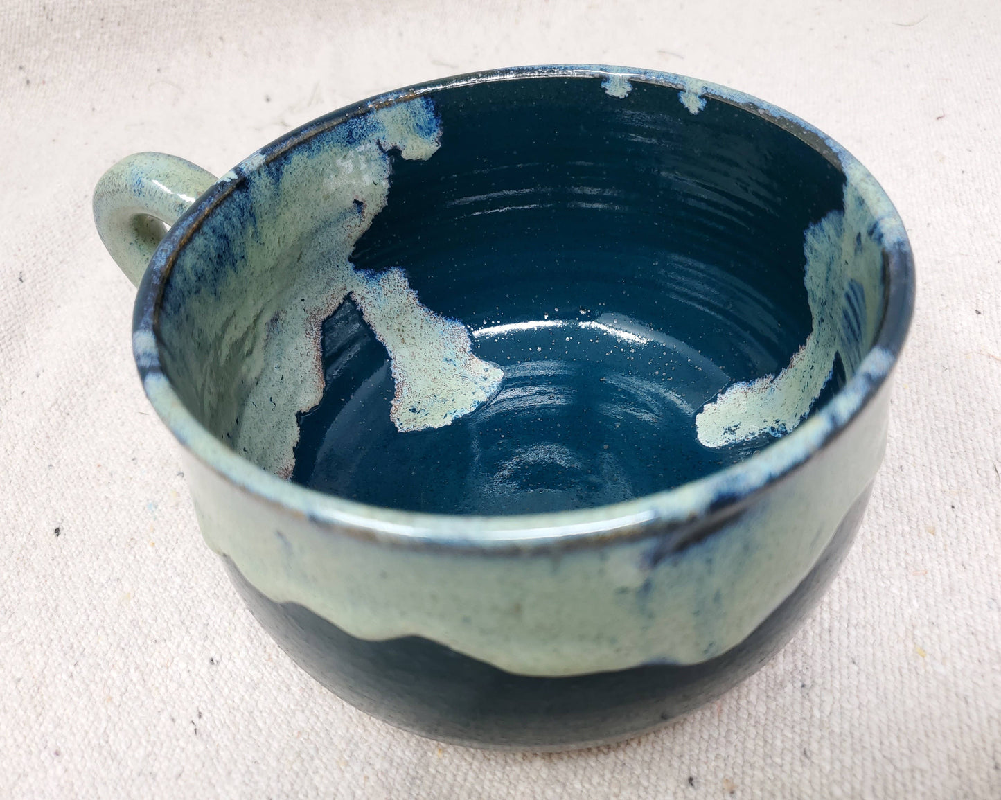 Soup Bowl in King Fisher Teal