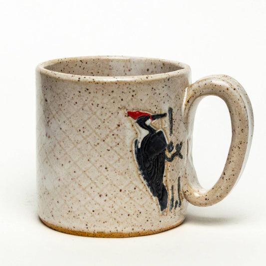 Woodpecker Handmade Mug