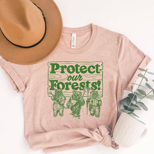 Protect Our Forests - Camping Outdoors - T-Shirt
