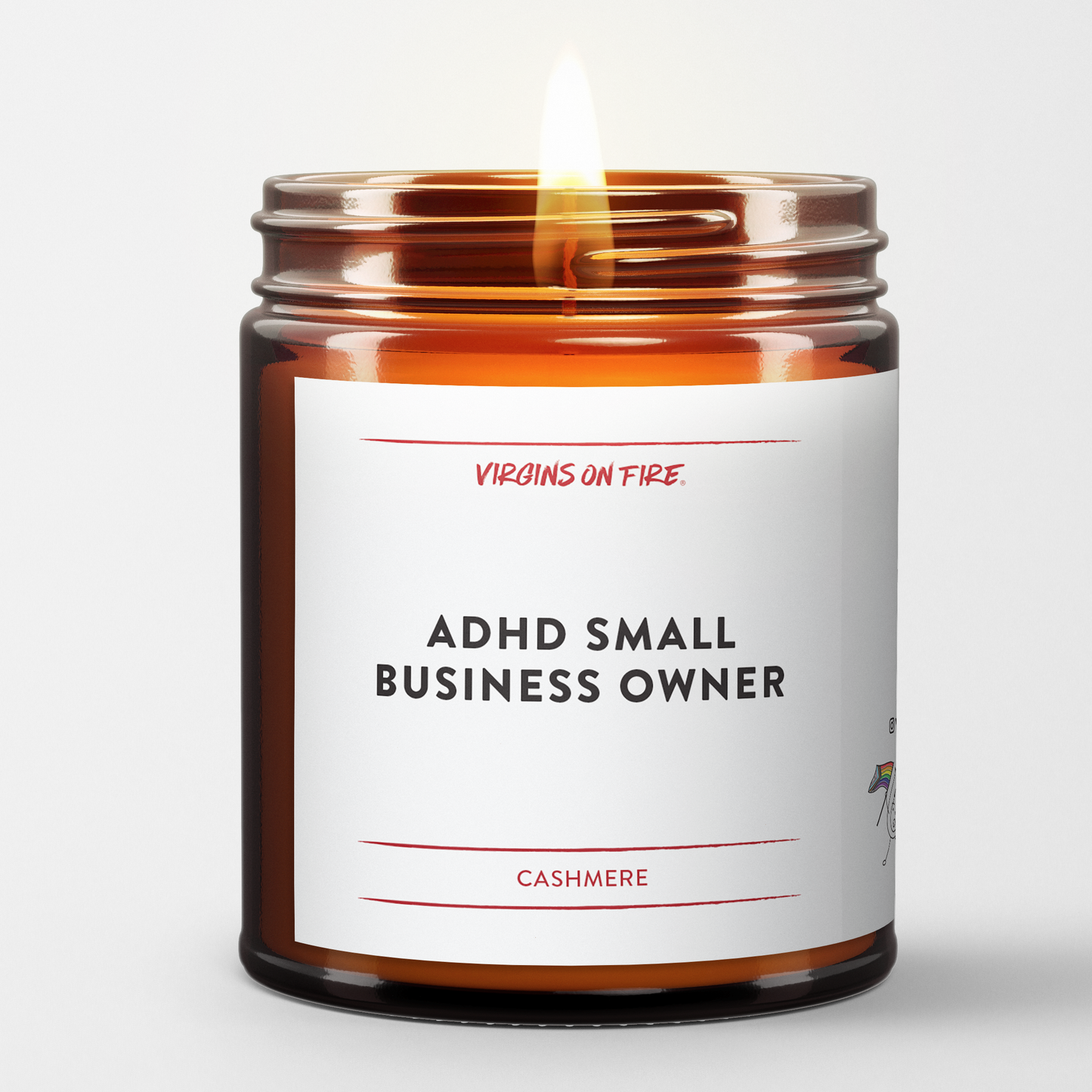 ADHD SMALL BUSINESS OWNER - Funny Scented Candle
