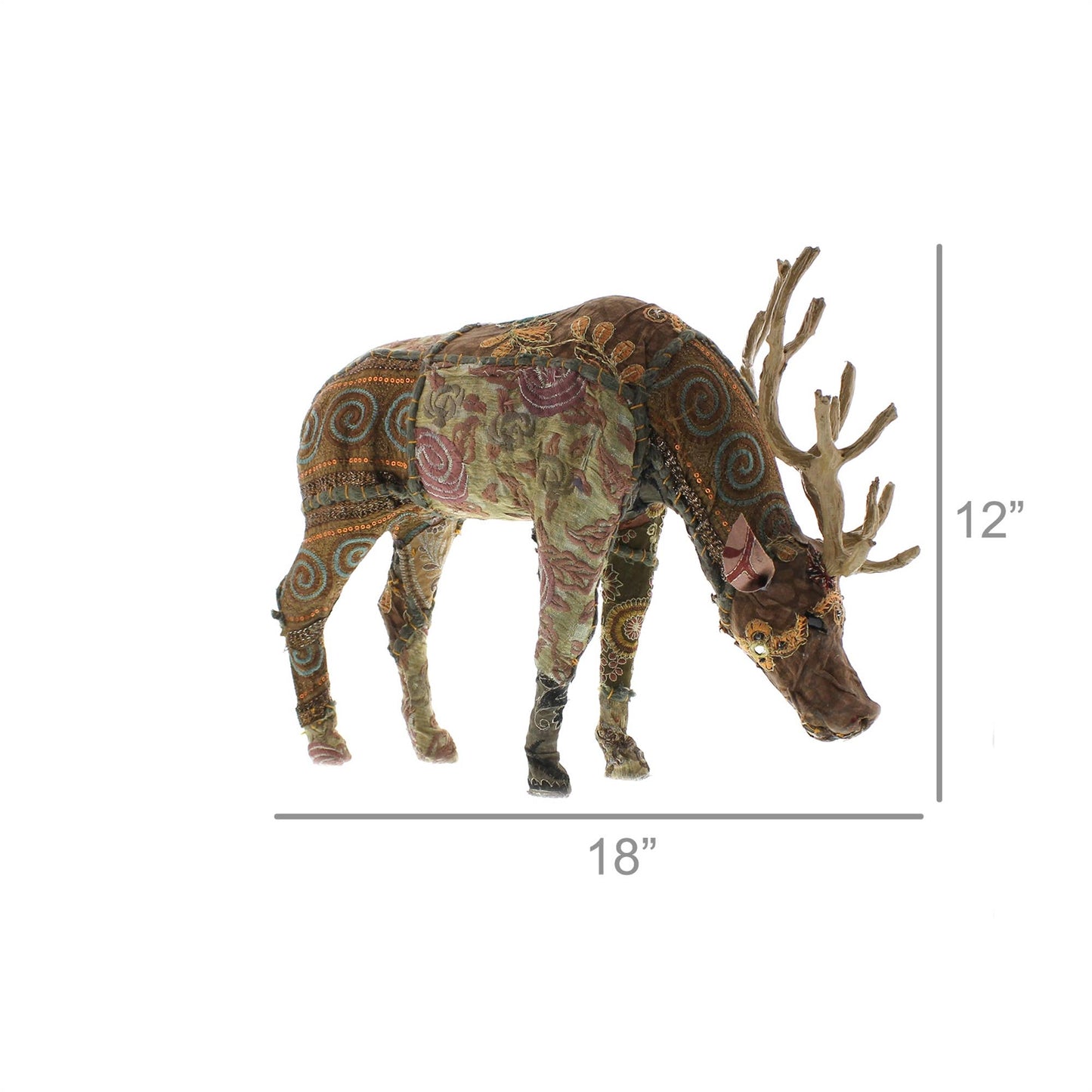 Bavarian Forest Stag Grazing - M - Deep Brown