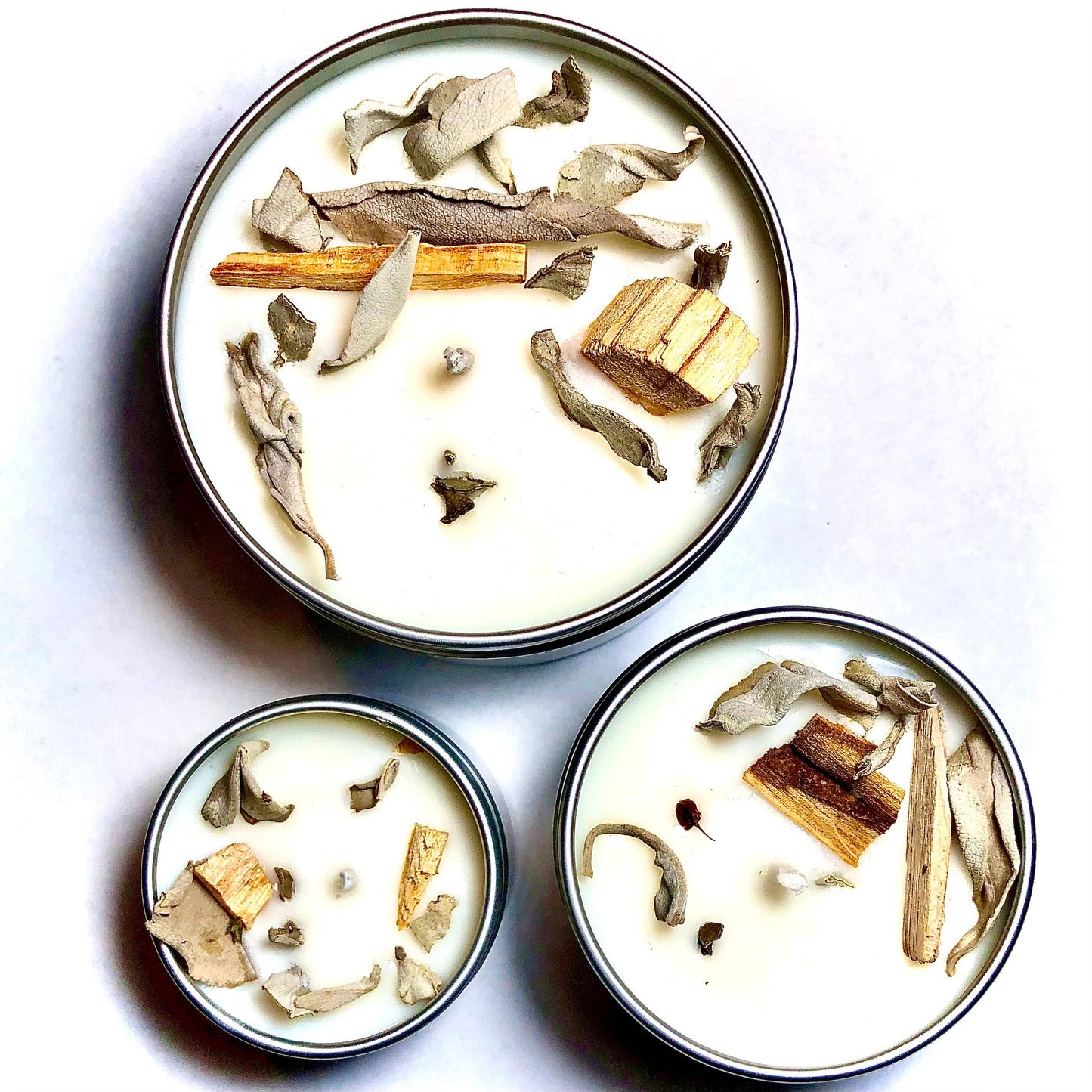 "Cleanse" Sage & Palo Santo Botanical Soy Candle