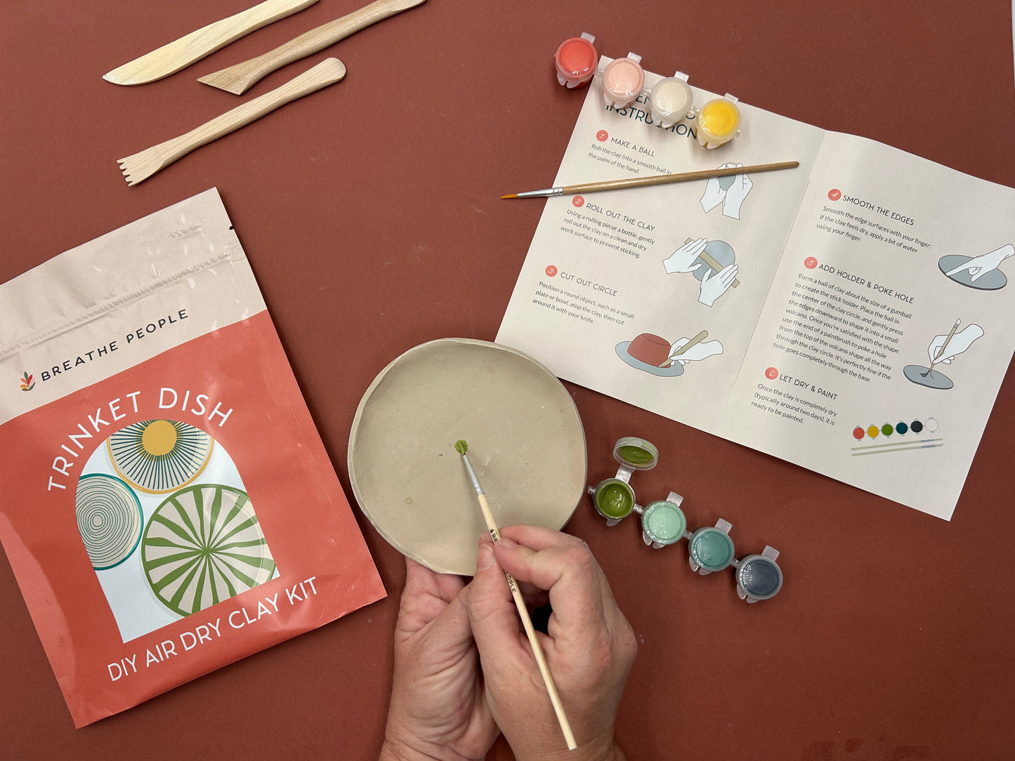 DIY Air Dry Clay Kit- Make Your Own Wish Bell