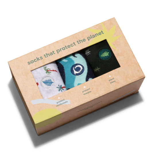 Boxed Set Socks that Protect the Planet