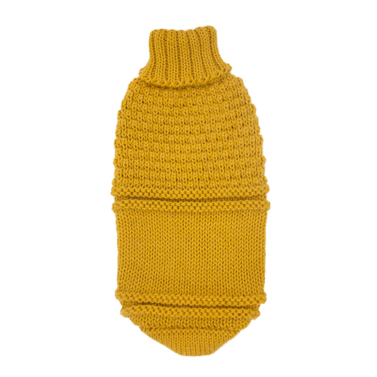 Oscar Mustard Alpaca Dog Sweater