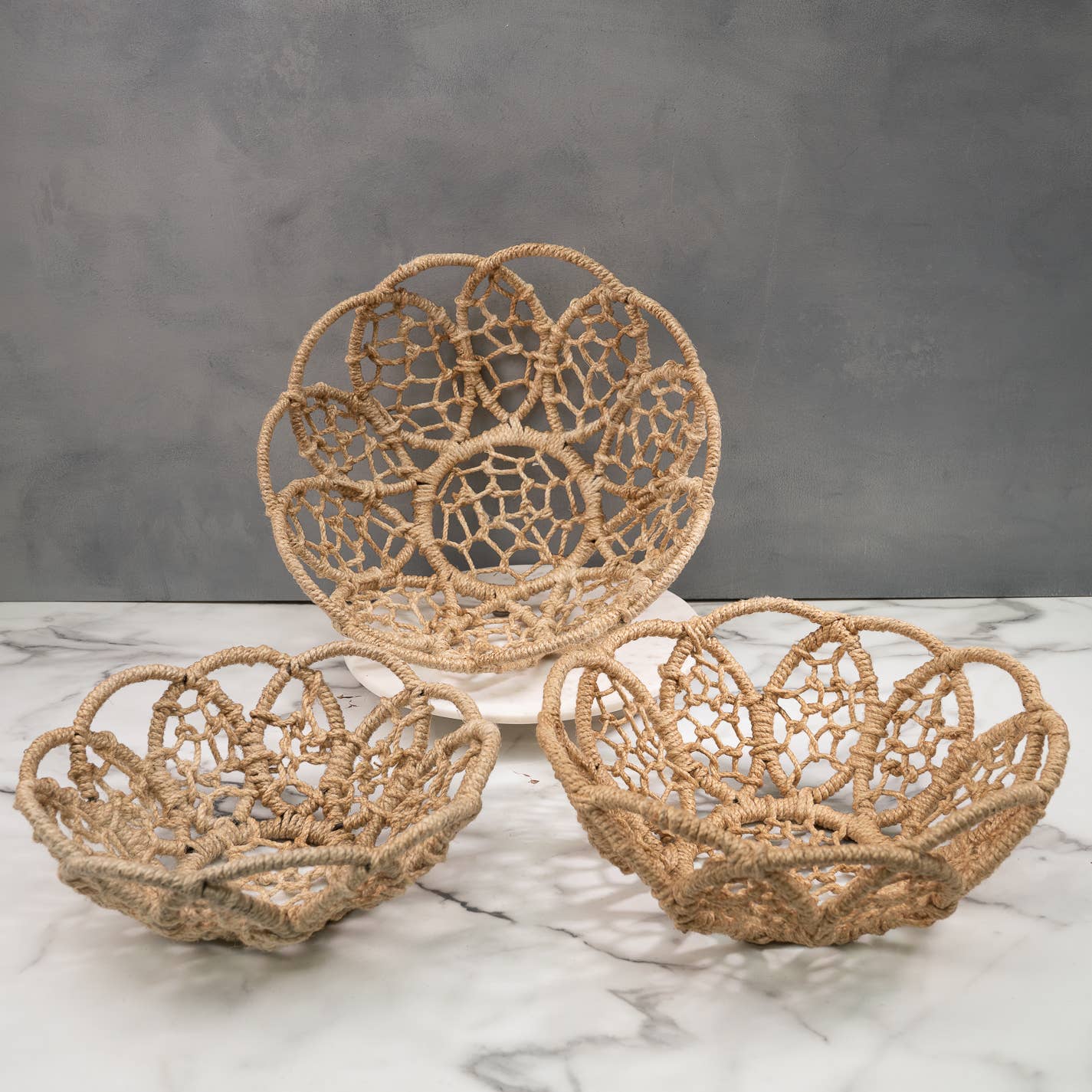 Jute Basket Set of 3