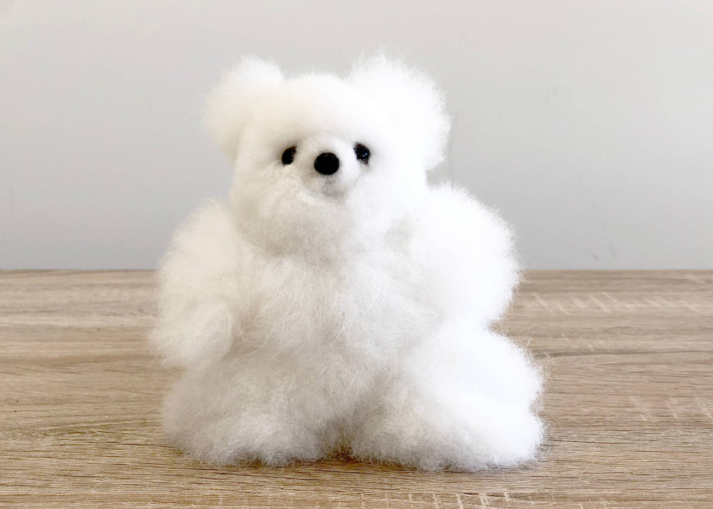 7" Micro Alpaca Stuffed Animal - Bear
