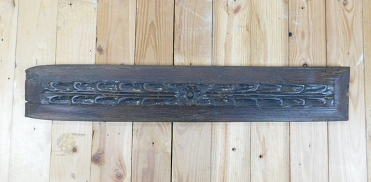 Antique Carved Door Panel-#27-CR-Original-Wood-Wall Decor