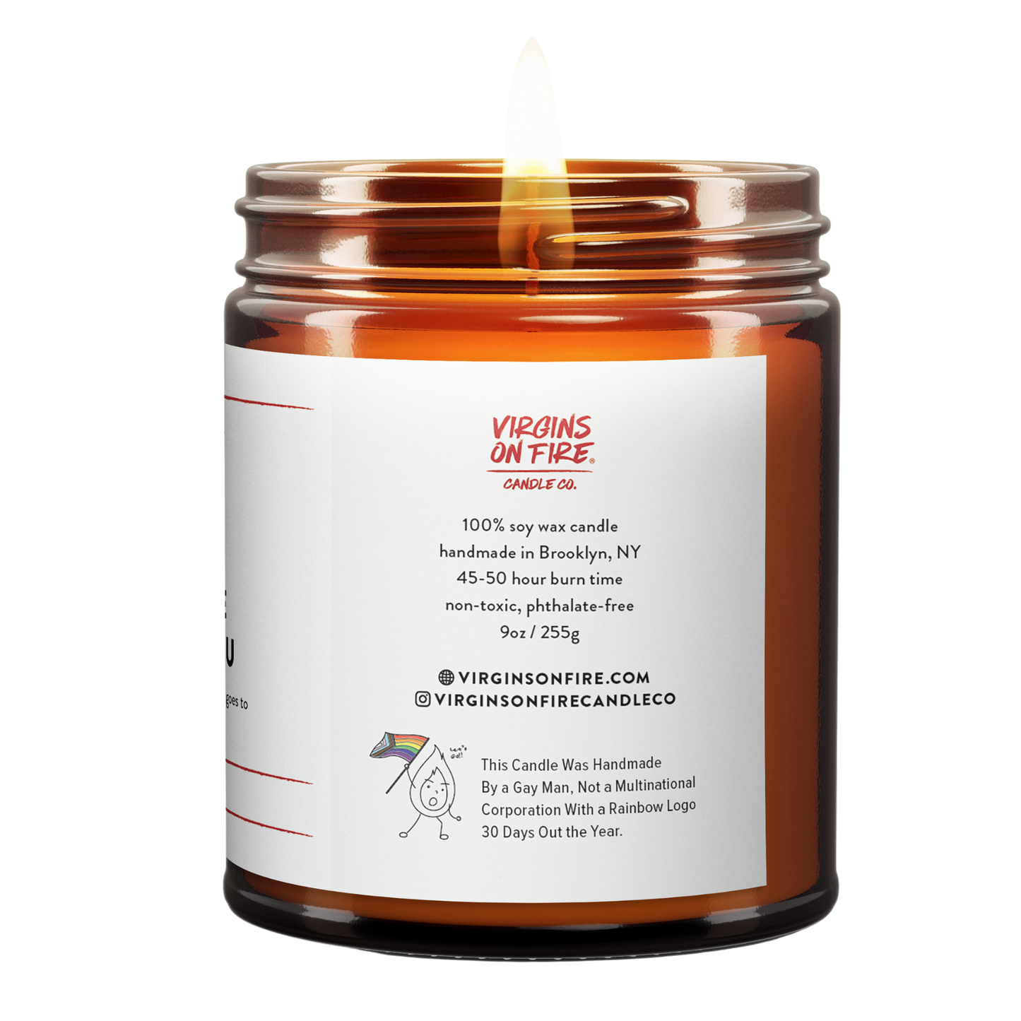 BECAUSE FUCK YOU - $5 to Planned Parenthood - Soy Wax Candle