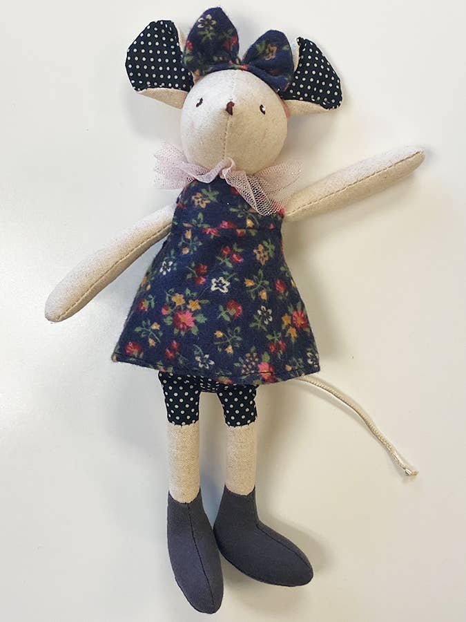 Small Floral Milly Mouse Doll