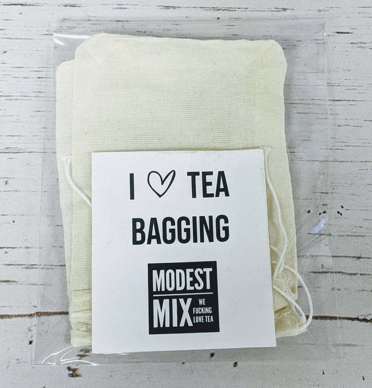 Reusable Cotton Tea Bags - 2 pack