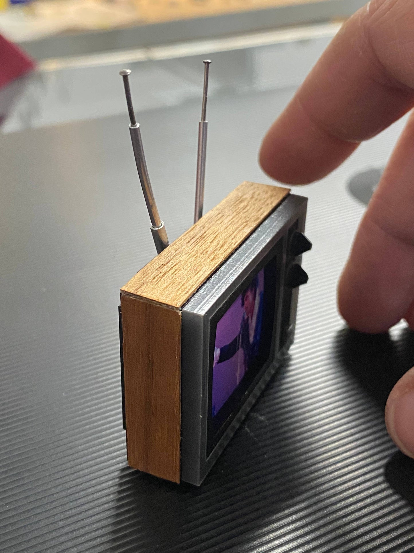 1:12 Scale Miniature Television