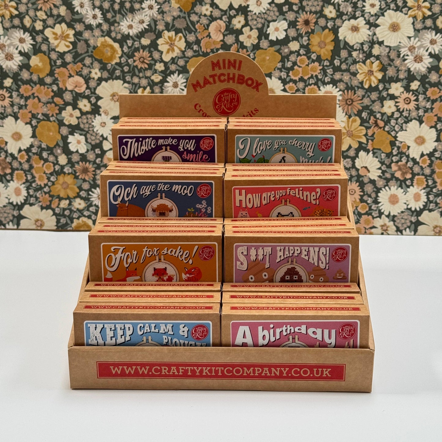 You're Otterly Amazing! Mini Matchbox Cross Stitch Kit