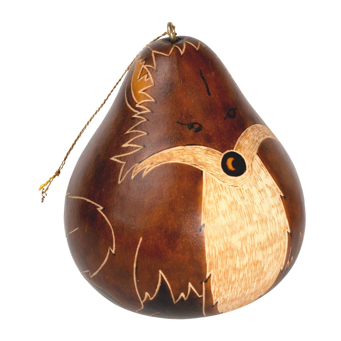 Fox Gourd Ornament - Natural Gift