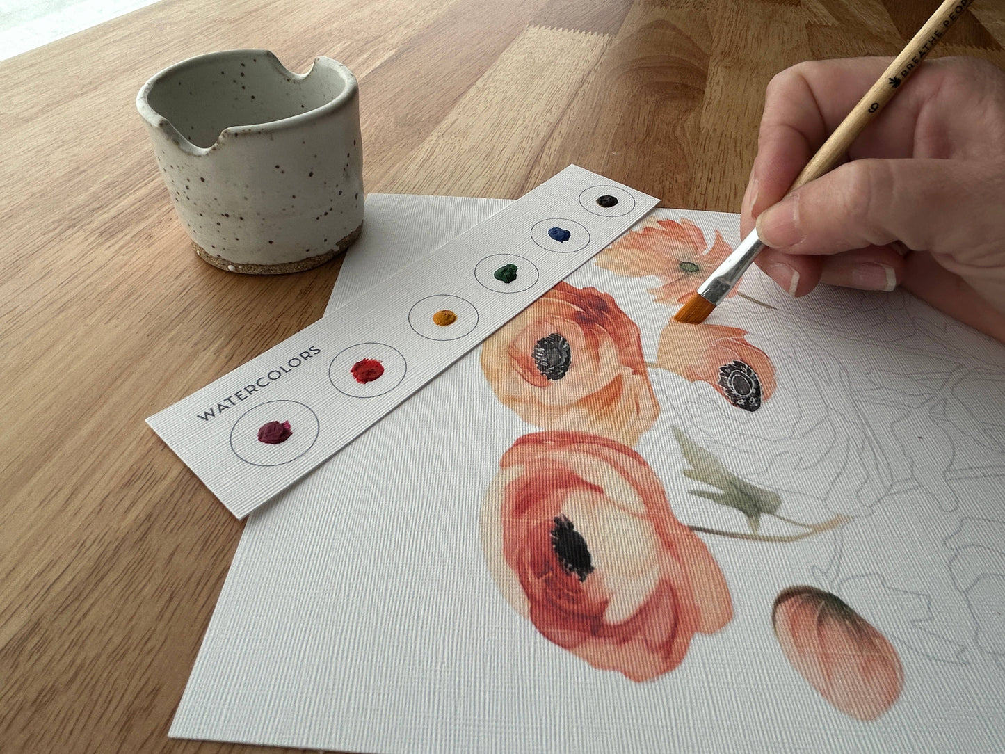 All-In-One Watercolor Kit - Mushroom Forest