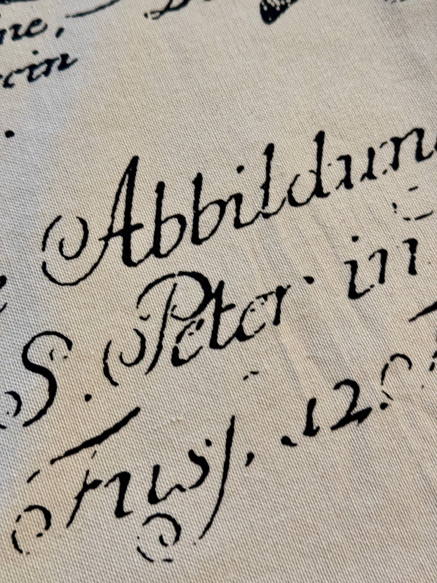 "The Whale" Canvas wall hanging