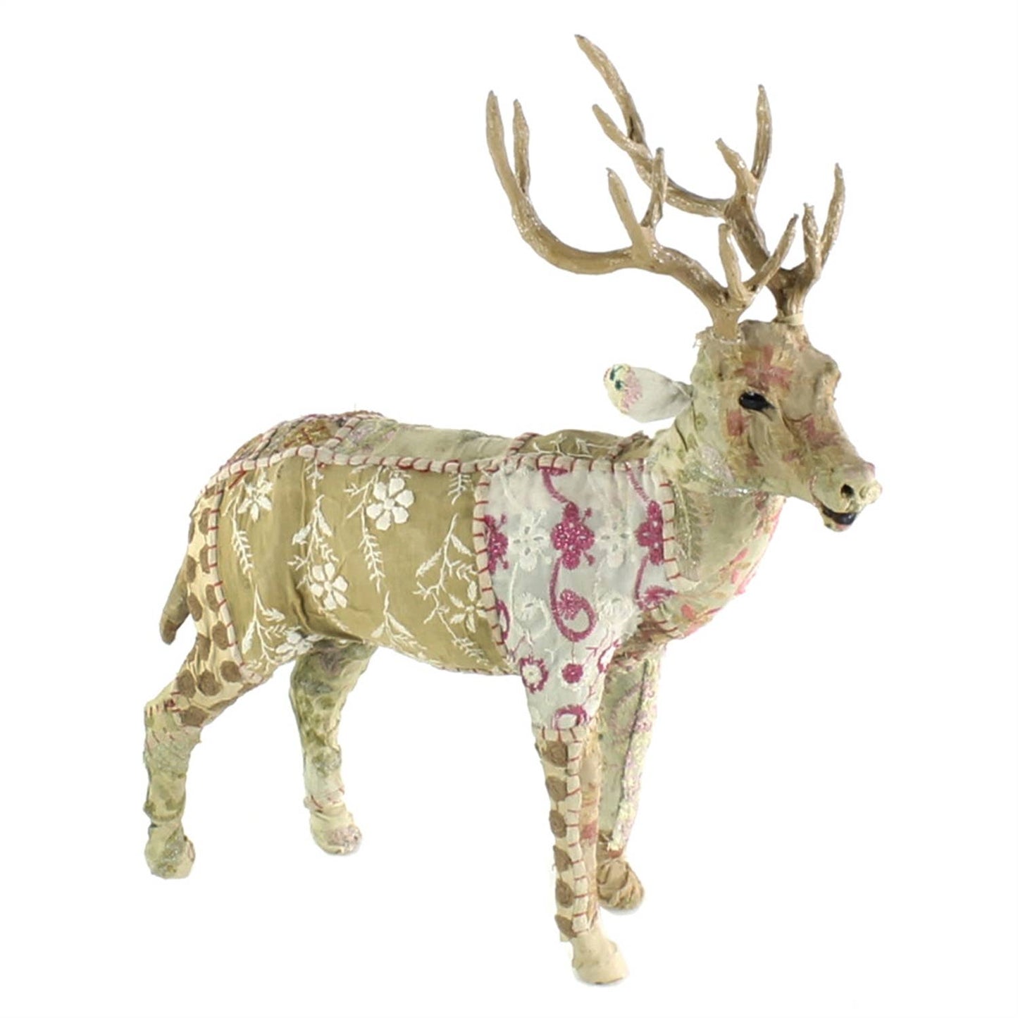 Bavarian Forest Stag Standing - M - Beige Sari