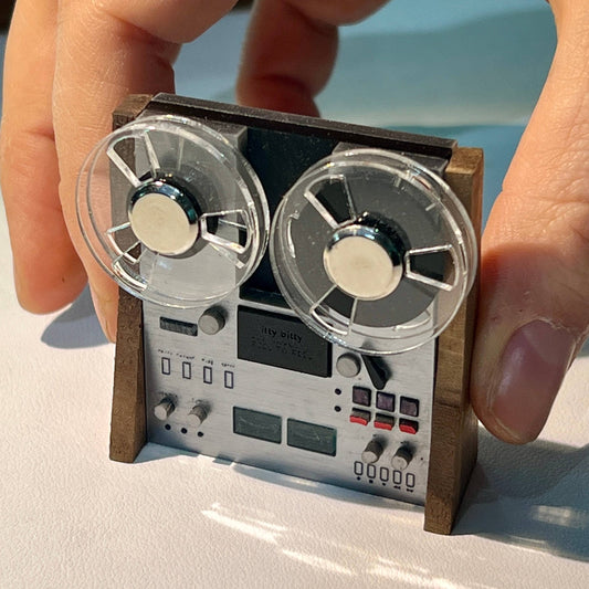 Miniature Reel-to-Reel 1:12 Scale