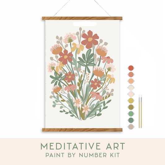 Wildflowers Meditative Art Kit