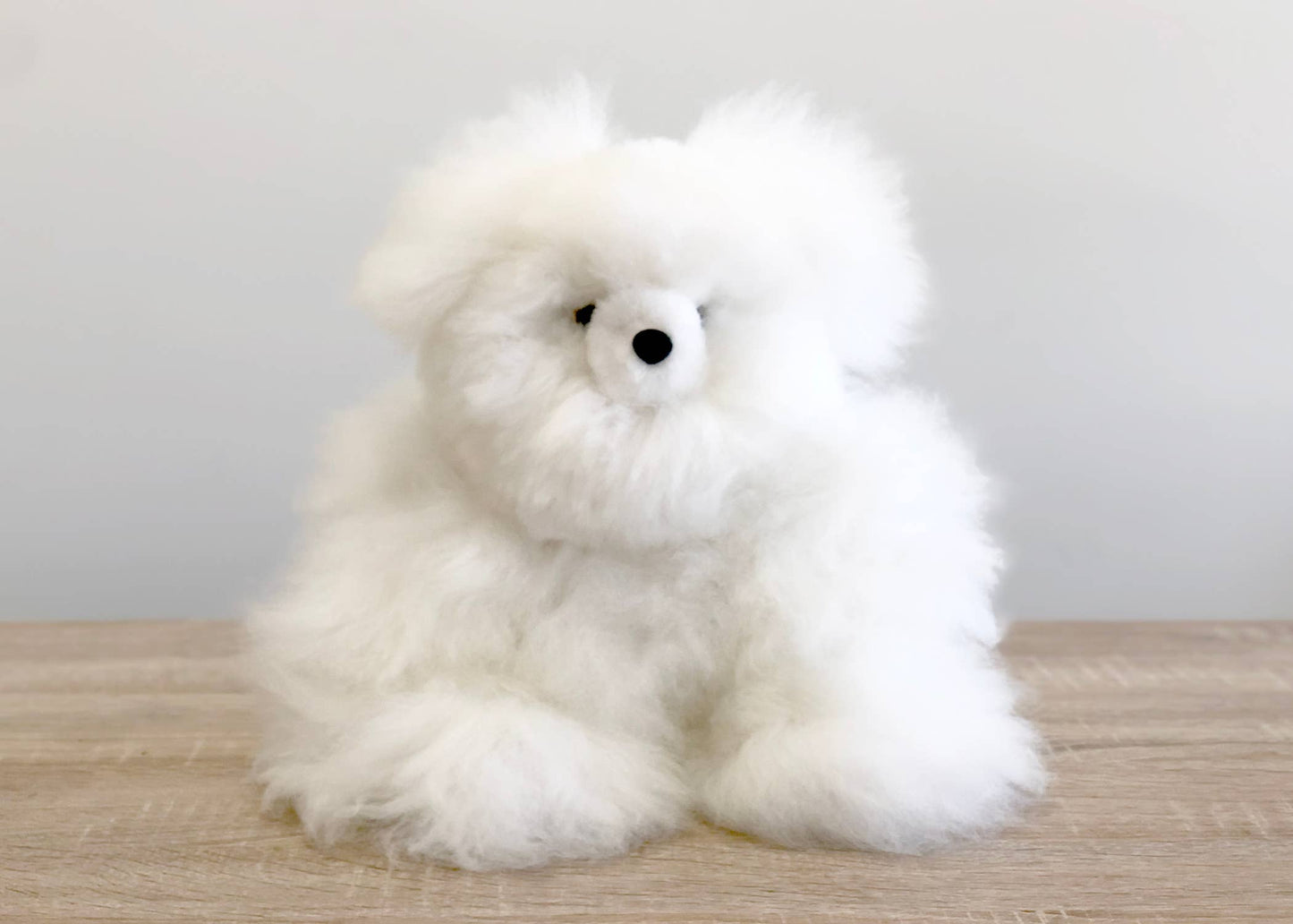 15" Alpaca Stuffed Animal - Bear