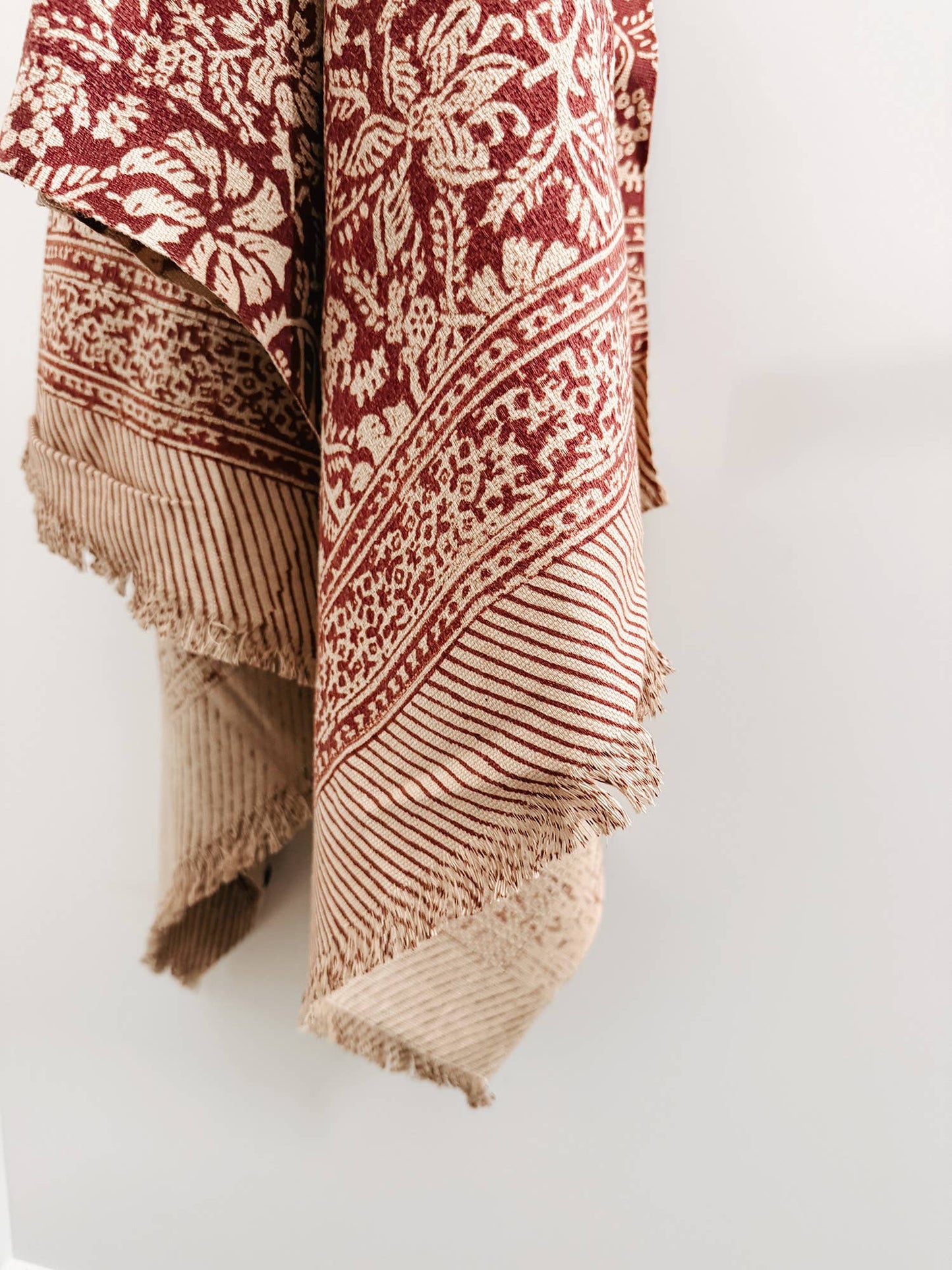 Circe Block Print Bath Towel