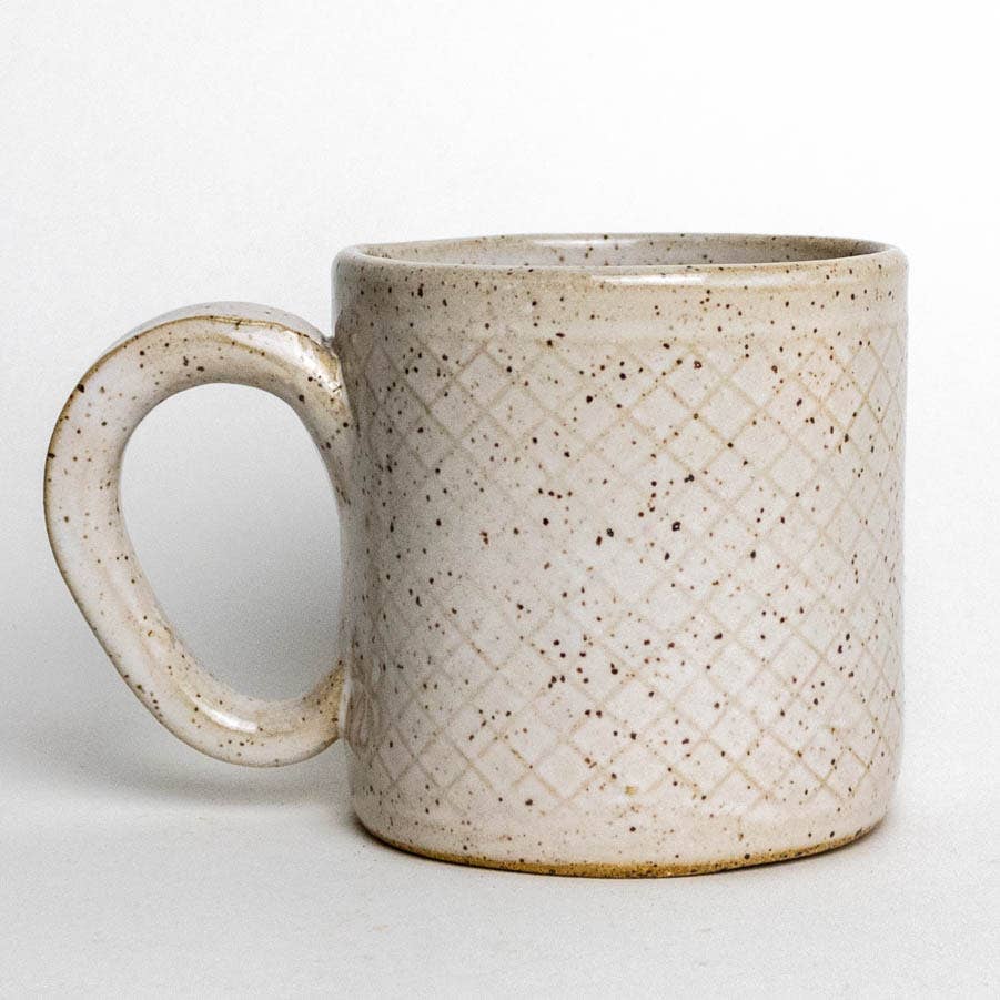 Blue Heron Mug Handmade
