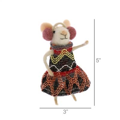 Wintertime Gal Mouse